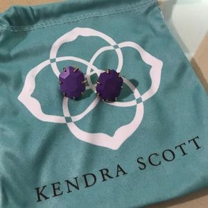 Morgan purple studs